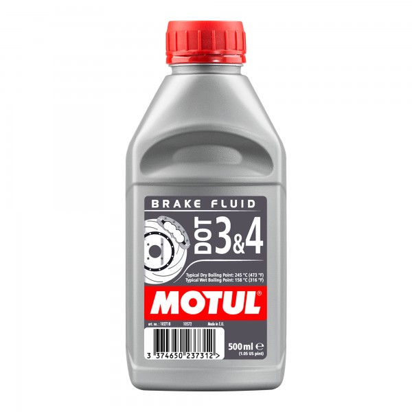 MOTUL Motul DOT 3 & 4 Brake Fluid 0.5 Litres